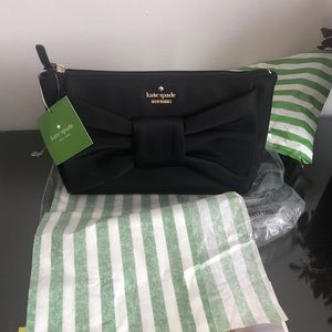 Small Kate spade clutch with bow. NWT
